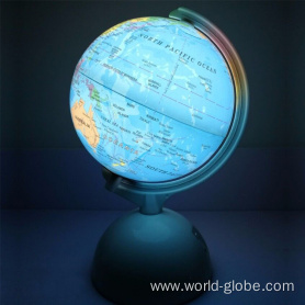 Battery Operated Toy World Globe with Lighting